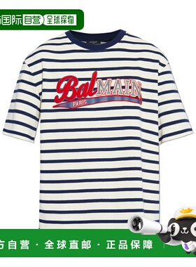 BALMAIN 男士T恤 FH0EG180BD15GWZ AW2025 白色 短袖T恤