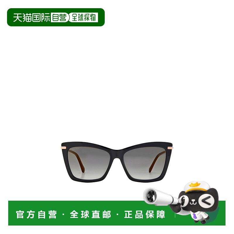 1h可退 JIMMY CHOO 女士眼镜 SADYS807FQ AW2024 灰色 全框太阳镜