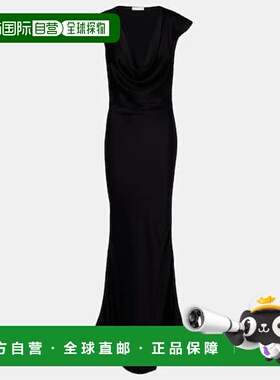 1h可退 潮奢 The Row 女士 Tefra 缎面睡裙 black黑色 舒适时尚