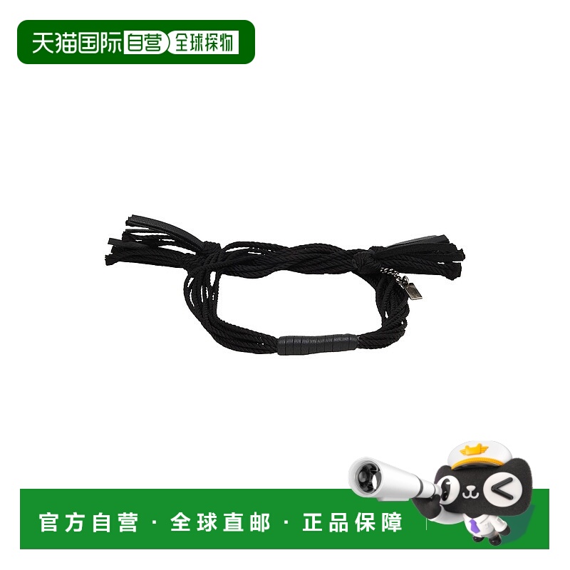 1h可退 潮奢 Saint Laurent 圣罗兰 女士 手链 black黑色 舒适时