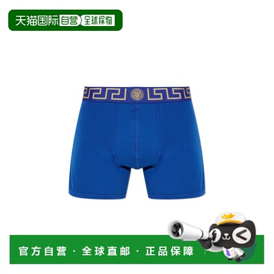 VERSACE 男士内裤 AU100281A10011A85K CO 蓝色 Cotton boxers