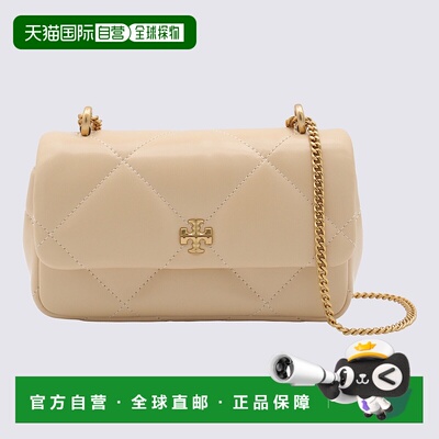 TORY BURCH 女士斜挎包 154710700 AW2025 黄色 Kira Diamond Min