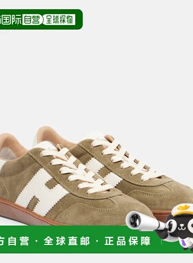 1h可退 潮奢 Hogan 女士 Cool 绒面革运动鞋 green绿色 舒适时尚