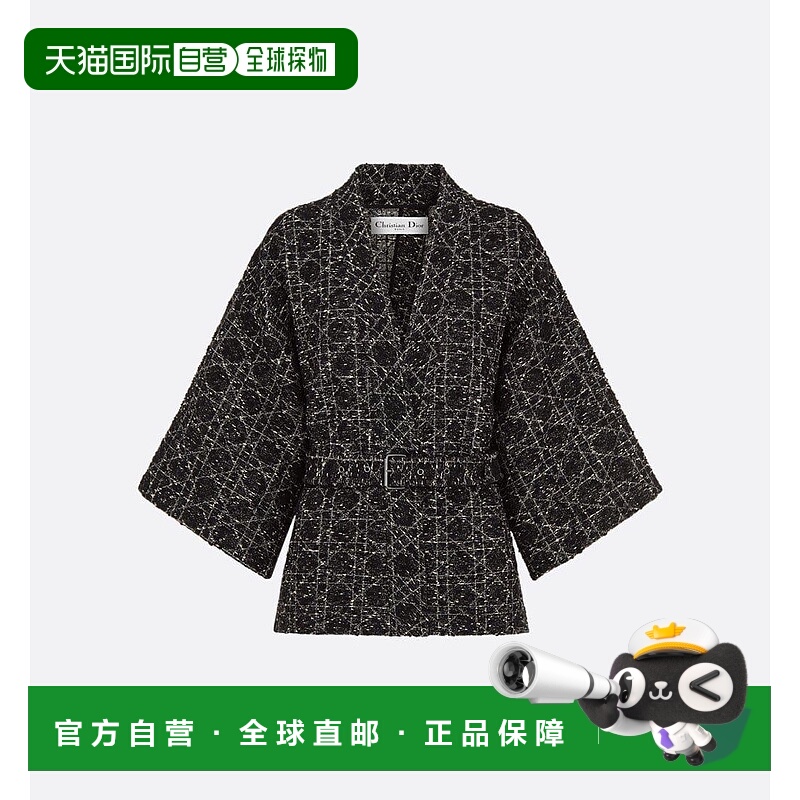 1h可退 DIOR 女士外套 541V21A77959101BLACK AW2025 黑色