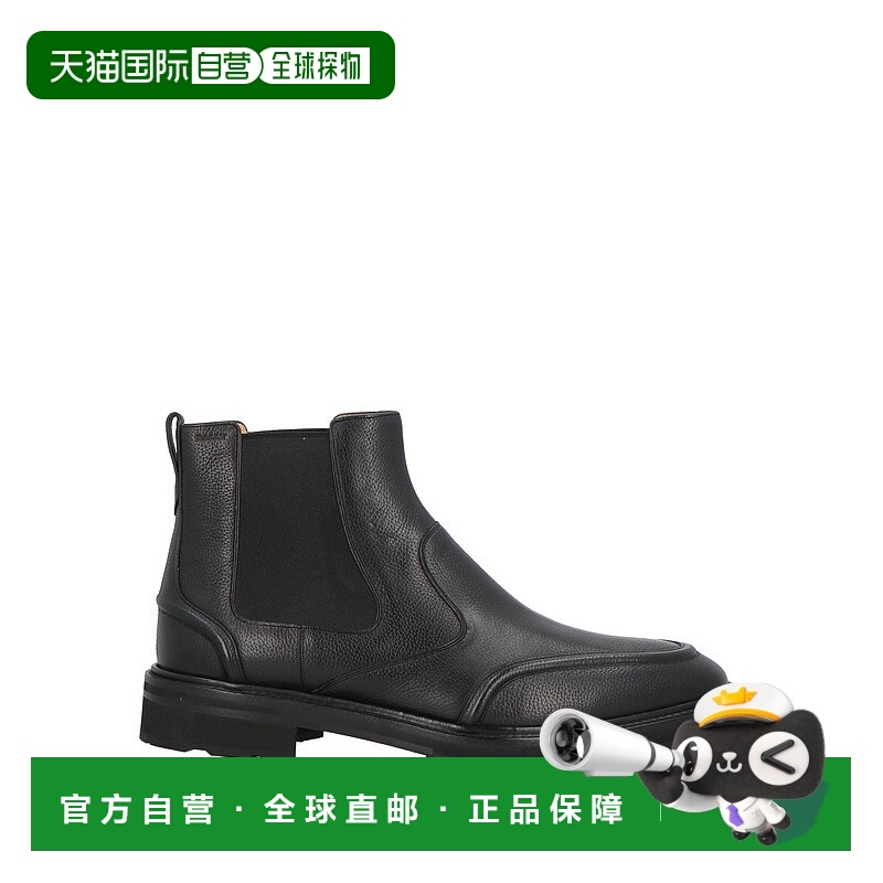 1h可退 潮奢 Bally 巴利 男士 脚踝靴 black黑色 舒适时尚
