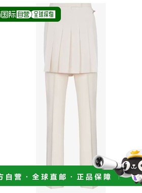 FENDI 女士休闲裤 FR6504AJYFF1M2A CO 白色