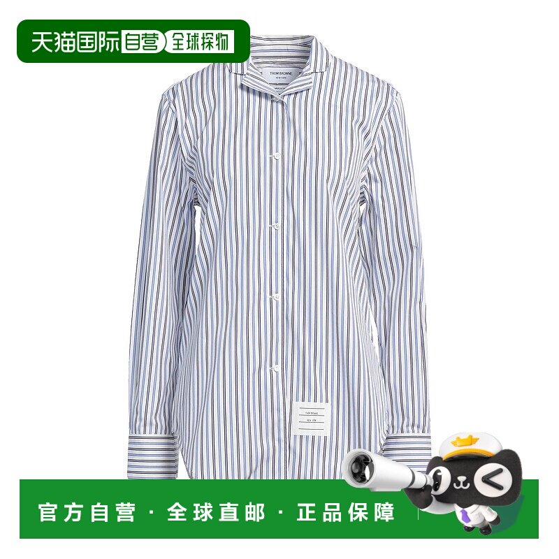 1h可退 潮奢 Thom Browne 汤姆 布朗 女士 条纹衬衫