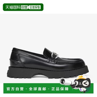 7D157969FF0QA1 休闲鞋 AW2024 黑色男鞋 一脚蹬 FENDI 厚底鞋 男士