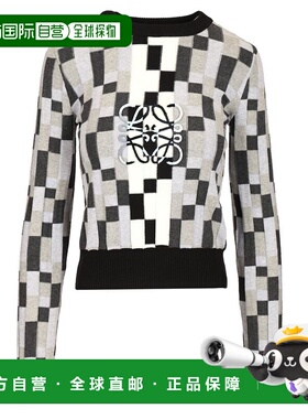 LOEWE 女士针织衫 S359Y14KGR1369 SS2025 灰色 LOEWE sweater