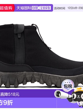 1h可退 潮奢 yves salomon 萨洛蒙 男士 黑色 Snowclog Mid 高帮