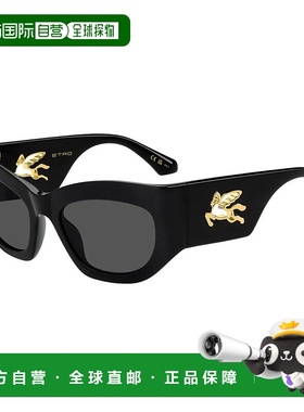 1h可退 ETRO 女士眼镜 0074GS807 SS2025 黑色 Etro Sunglasses