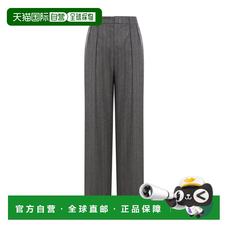 BRUNELLO CUCINELLI 女士休闲裤直筒裤 AW2023 MD545P8443C001