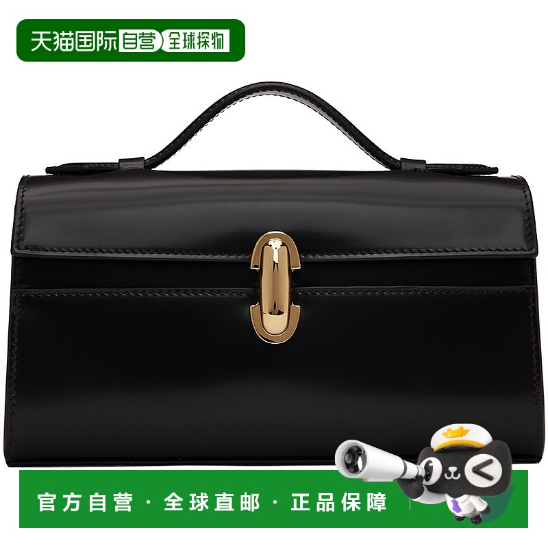 潮奢 SAVETTE 女士 黑色 Symmetry Pochette 手提包 H0051919
