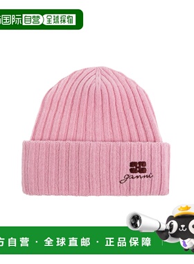 GANNI 女士帽子 B30201031095704T SS2026 粉红色 Cap with embro