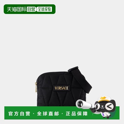 VERSACE 男士腰包 10183531A13686 SS2025 黑色 Versace Bum Belt