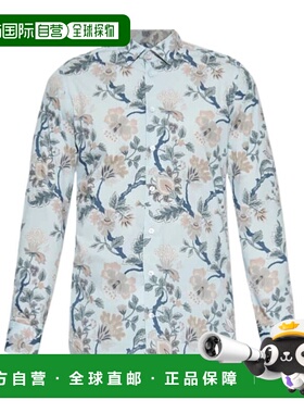 1h可退 ETRO 男士衬衫 MRIB000599SAED8X0800 SS2025 灰色