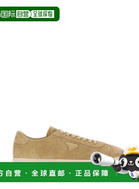 1h可退 潮奢 Prada 普拉达 男士 三角形標誌繫帶運動鞋 2EE394FG0