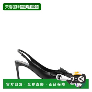 华伦天奴 Valentino 女士 浅口鞋 舒适时 1h可退 black黑色 潮奢