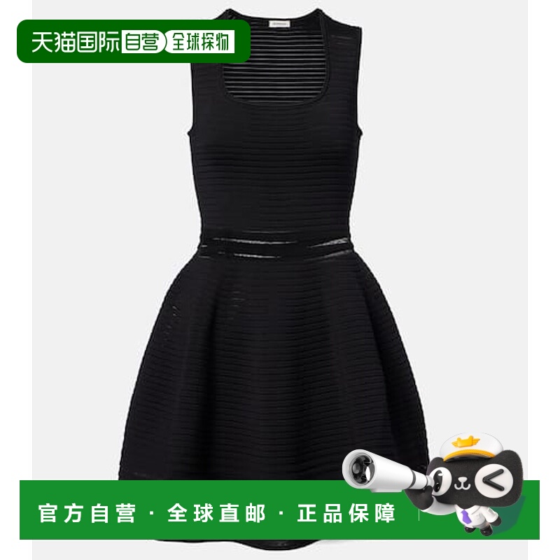 1h可退 潮奢 Simkhai 女士 Lottie 罗纹针织透视迷你连衣裙