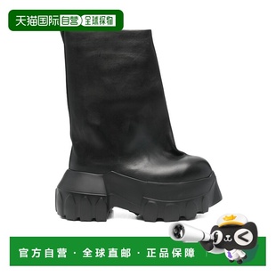 OWENS SS2026 男士 RU01F2864LOO09 黑色短靴 靴子 RICK