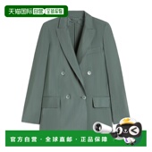 MARA 绿色 女士西服 MAX 1041096206003 SS2026 双排扣西装 外套