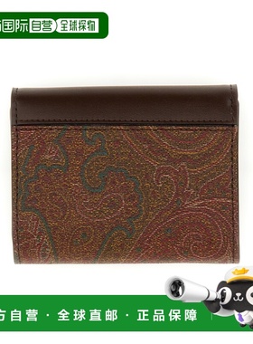 ETRO 女士钱包 WP2D0012AA027M0019 SS2025 棕色 印花钱包
