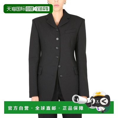 MAX MARA 女士外套 COSETTA534003 AW2022 黑色 SINGLE-BREASTED