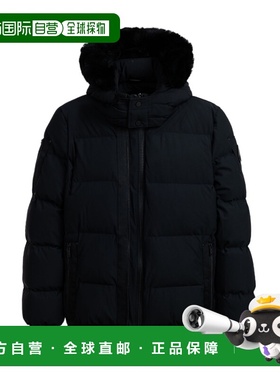 MOOSE KNUCKLES 男士外套 M32MB021S305 AW2023 黑色羽绒服