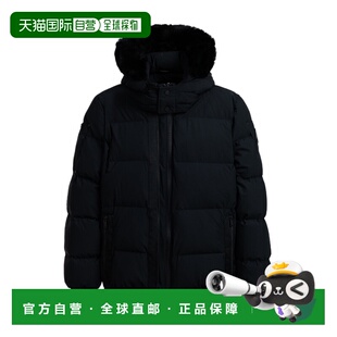 KNUCKLES AW2023 男士 M32MB021S305 黑色羽绒服 外套 MOOSE