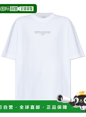 OFF-WHITE 女士T恤 OWAA13FF25JER0030110 AW2025短袖