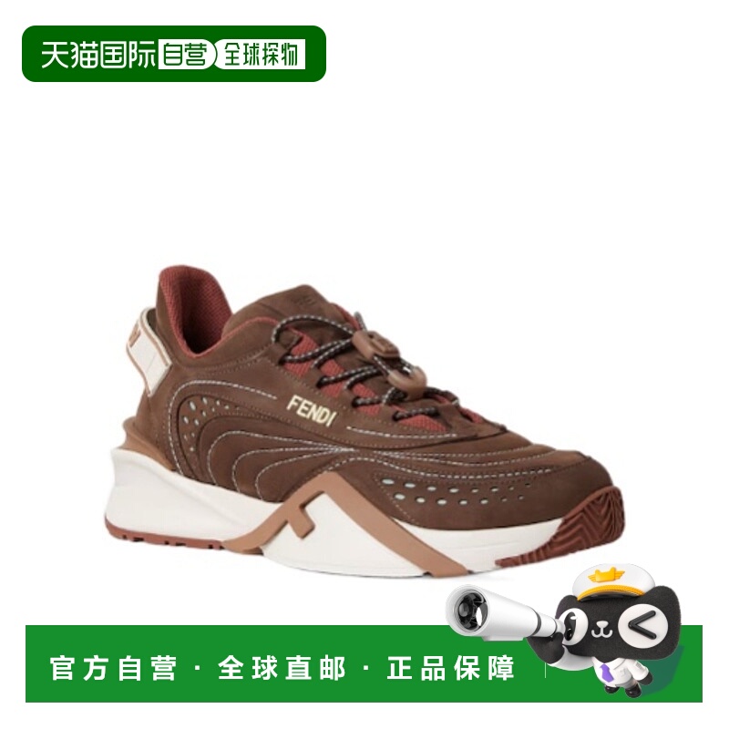 1h可退 FENDI 女士运动鞋 8E8620AY9HF1U4M AW2025 绿色跑鞋