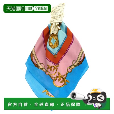 PINKO 女士围巾 106656A39NEN0 SS2026 花色 Limbo Foulard