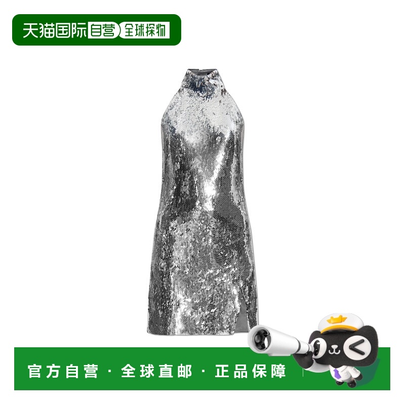 1h可退 BALMAIN 女士连衣裙 FF1R5148XH119FC AW2025 银色