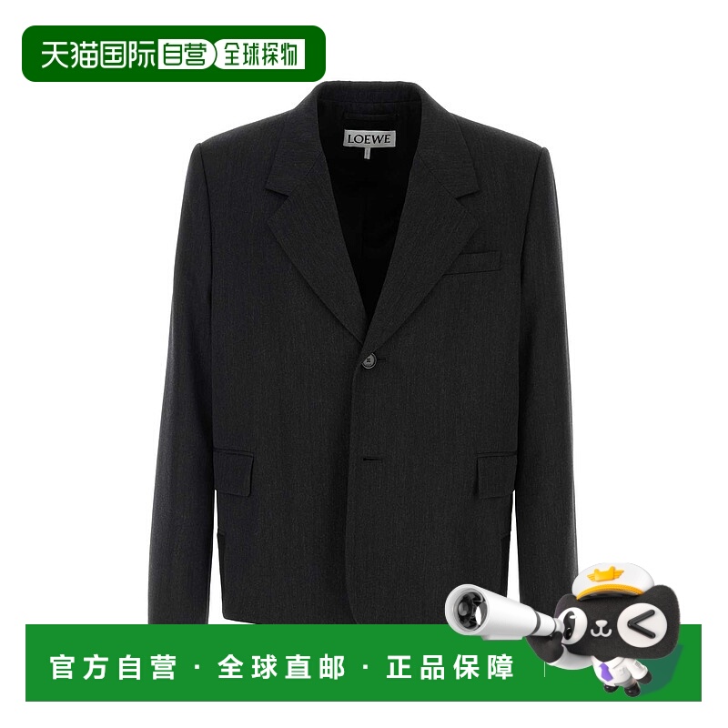 1h可退 LOEWE 男士西服 H526Y03WD5GREY AW2025 灰色 Charcoal wo