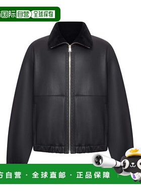 1h可退 FENDI 男士夹克 FM0260AQOMF0GME AW2025 黑色男装