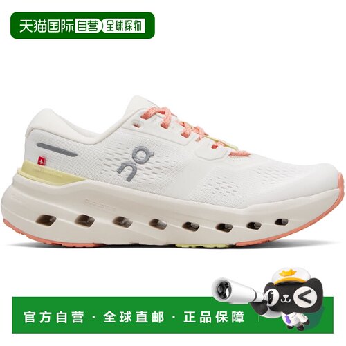 On 女士 灰白色 Cloudrunner 3 运动鞋 3WG10053387