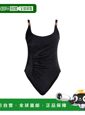 1h可退 潮奢 versace 范思哲 女士 垂褶連身泳衣 10225711A17153