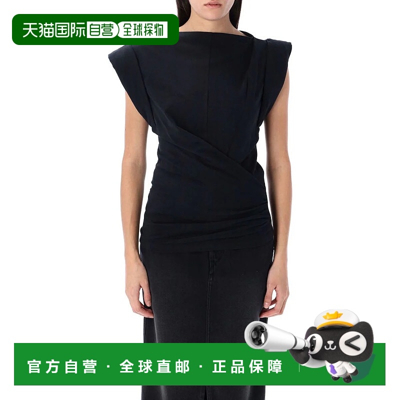 1h可退 ISABEL MARANT ÉTOILE 女士T恤 26PTS0207FAA1N41I01BK