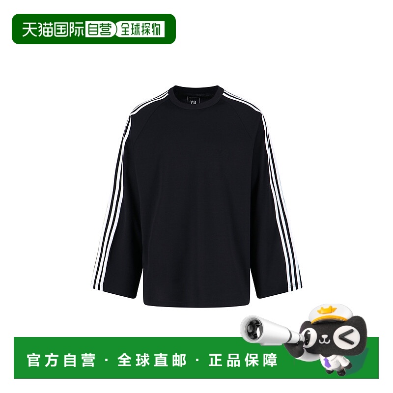 1h可退 潮奢 Y-3 女士 and Polos T恤黑色T恤 JW7351