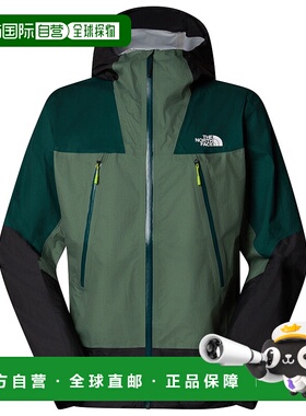 THE NORTH FACE 男士户外冲锋衣 0023003DUCKGREENDEEPNORITNFBLA