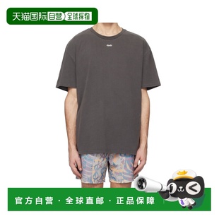 男士 灰色 T恤 SS2025 短袖 MPS25TE030BLACK KSUBI