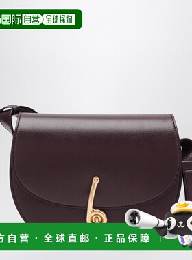 1h可退 潮奢 Burberry 巴宝莉 女士 小号系带紫色包包(Rubus) 811