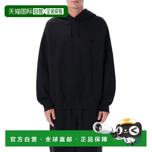Y-3 男士卫衣 26PKA3112BLK SS2026 黑色 Y-3 FT oversized brush