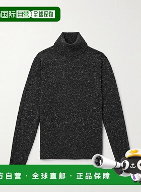 1h可退 潮奢 Dunhill 登喜路 男士 羊绒混纺高领毛衣 DU25FK2924V
