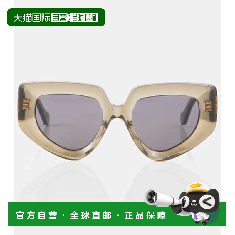 1h可退 潮奢 LOEWE 罗意威 女士 Anagram 猫眼太阳眼镜