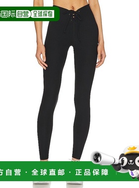 1h可退 潮奢 year of ours 女士 Football 弹力打底裤 TN2227BK