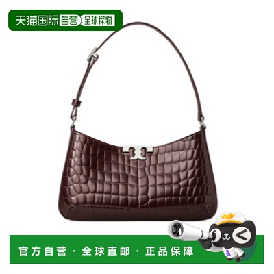 TORY BURCH 女士单肩包 174986600 AW2025 深棕色 Eleanor 斜挎包