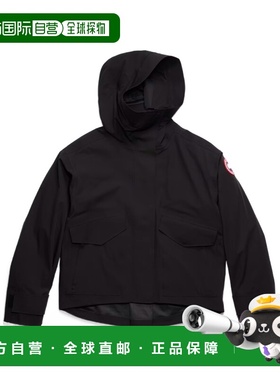 CANADA GOOSE 女士外套 5632W9061 SS2026 黑色 Tofino 防雨夹克