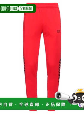 1h可退 潮奢 Ea7 男士 休闲长裤 red红色 舒适时尚