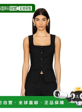 1h可退 潮奢 NIA 女士 Gisele 背心 NT1707 black黑色 舒适时尚